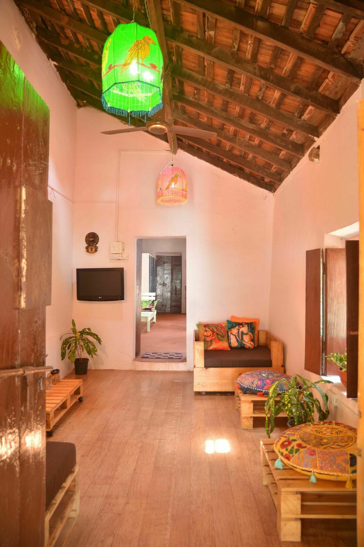 Folklore Hostel Goa Vagator Esterno foto